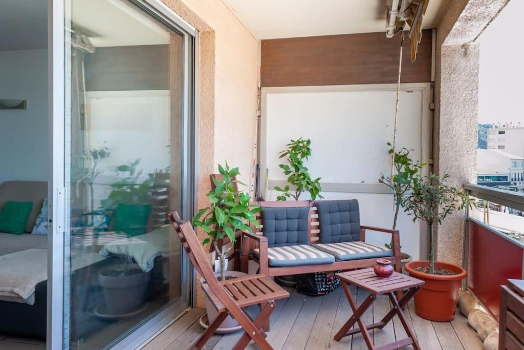 Superbe Appart/ 2Ch / 4 Pers / Terrasse / Vue Mer Marsilya Dış mekan fotoğraf